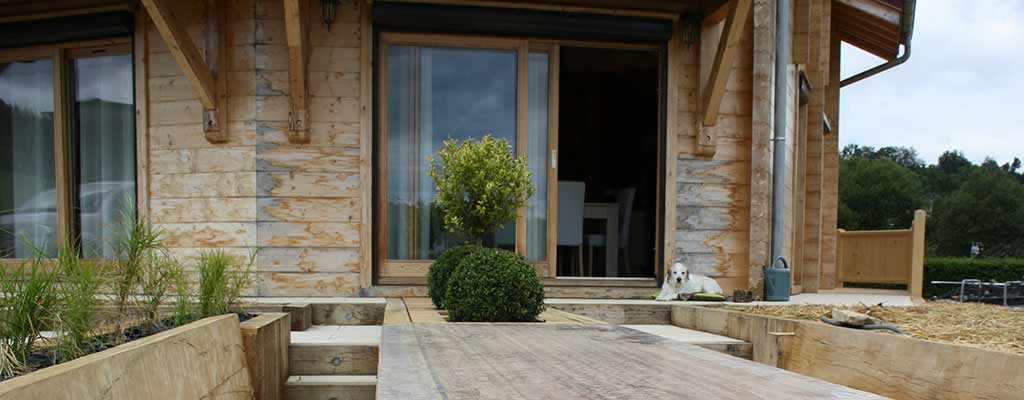 vue dégagée depuis la baie